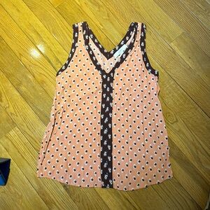 Pink tank top, size small